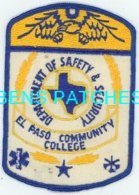 TEXAS,EL PASO COMMUNITY COLLEGE DEPARTMENT OF SAFETY AND SECURITY 1